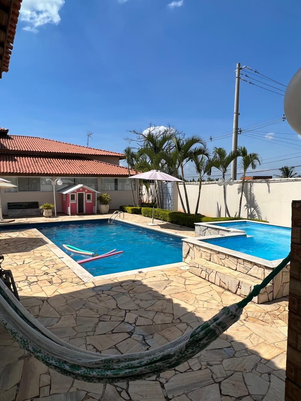 Pool view, Swimming pool, sunbed