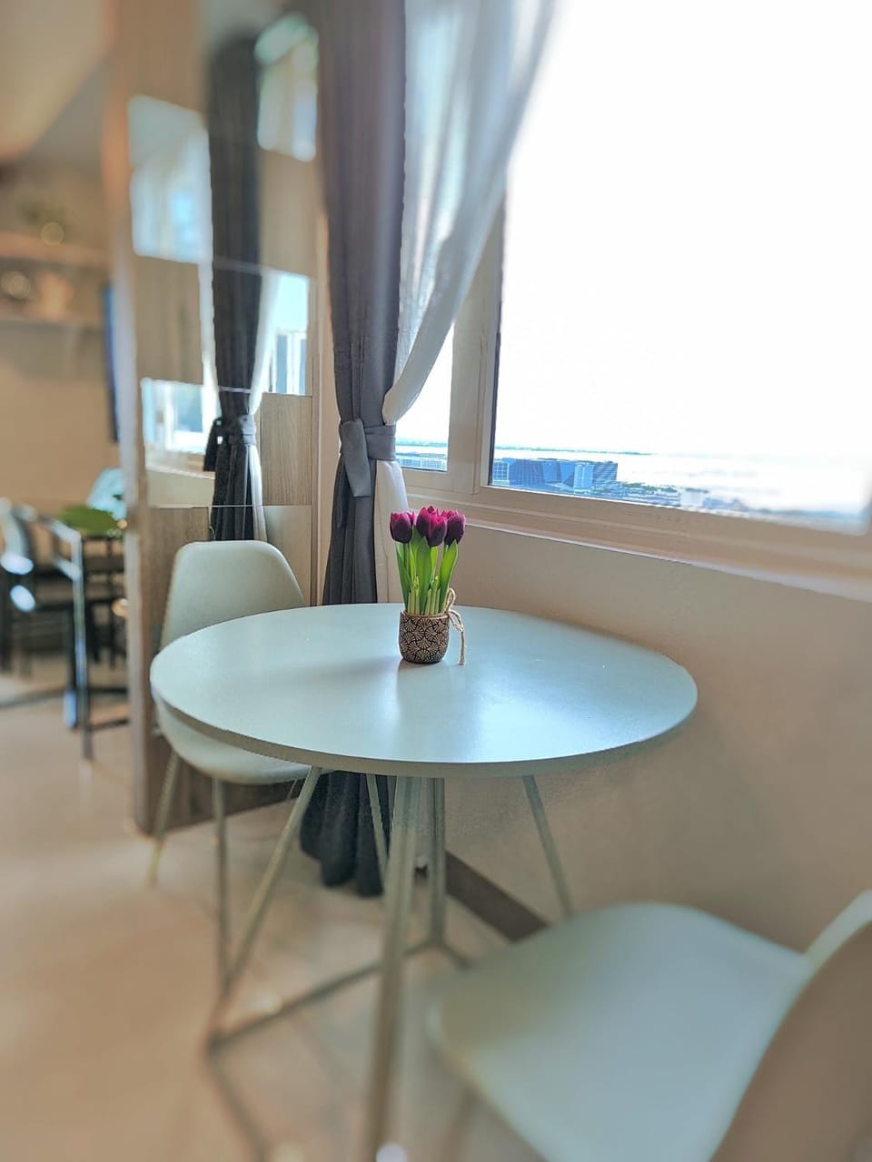 Seating area, Dining area, Sea view