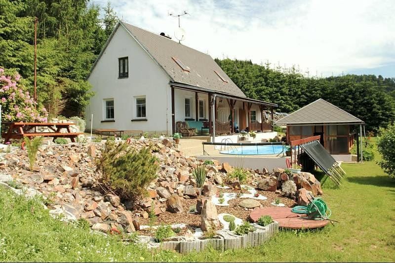 Property building, Spring, Natural landscape, Garden, Garden view