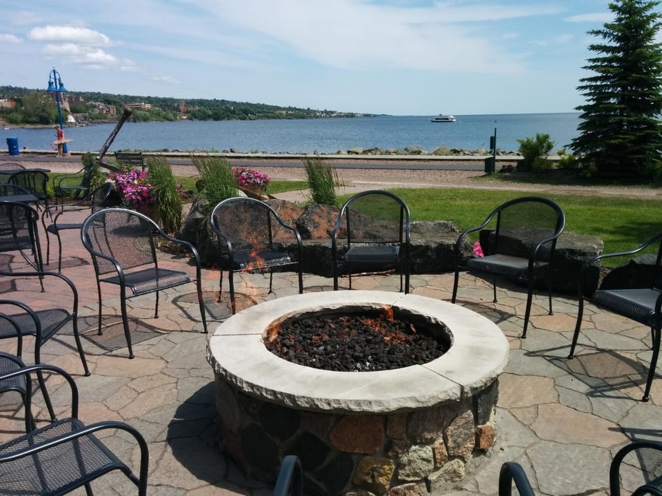 Patio, Garden, Beach