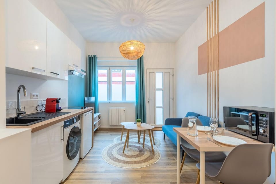 Studio near tram & Parc Barbieux, CHR + parking Apartment in Hauts-de-France