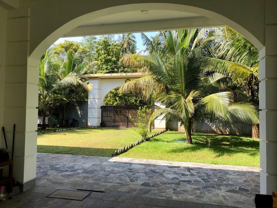 Property building, Garden view