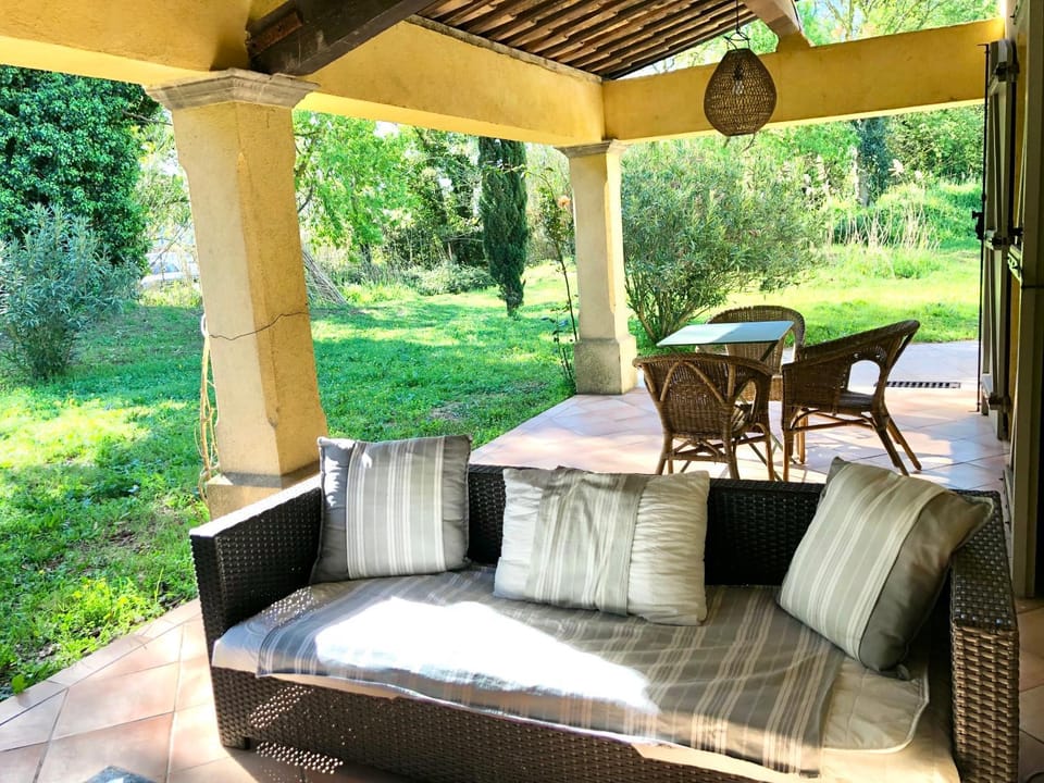 Patio, Spring, Day, Garden, Garden view