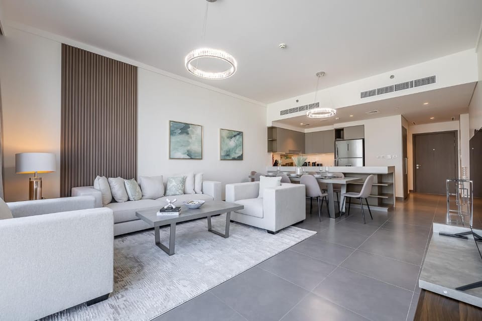 Spacious 3BDR with Maid Room I Creek Harbour I Creek Gate Tower 2 Apartment in Dubai