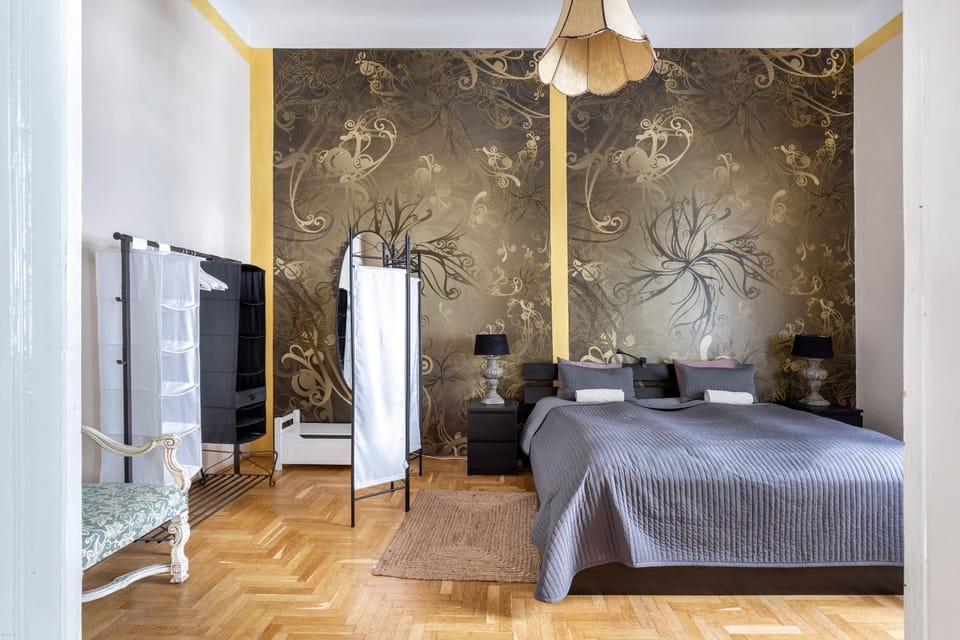 Bed, Bedroom, wardrobe