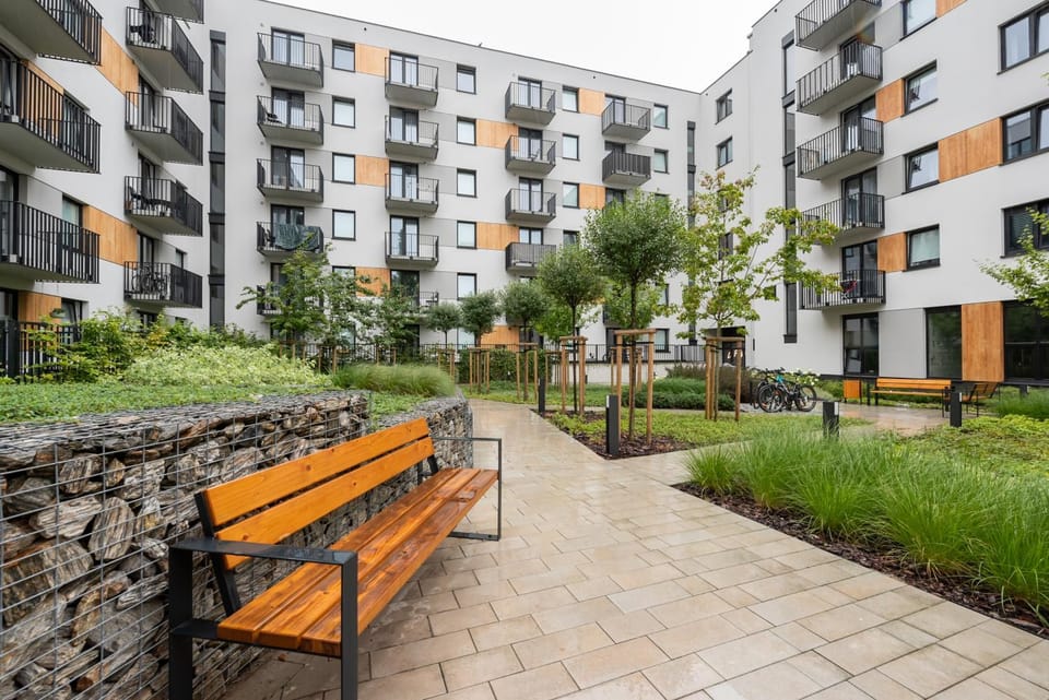 Property building, Patio