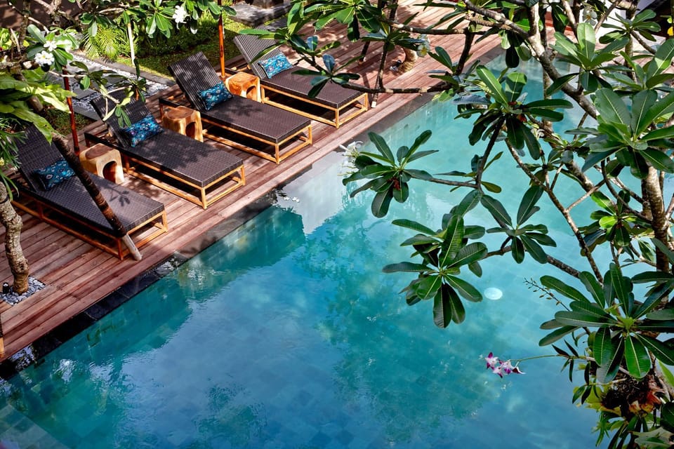 Pool view, Swimming pool