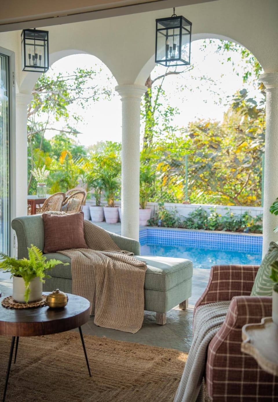 Garden, Seating area, Garden view, Pool view, Swimming pool