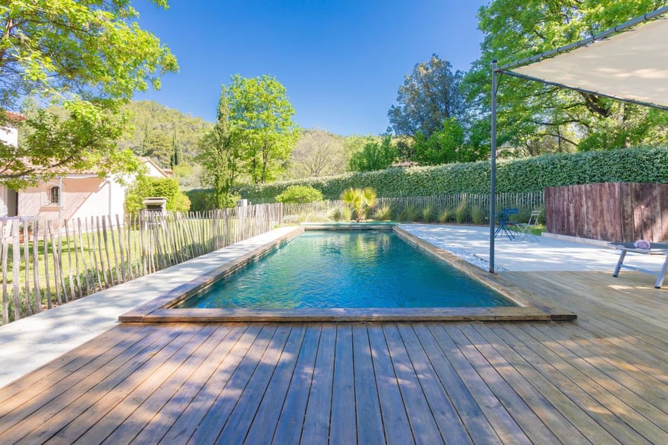 Property building, Living room, Swimming pool