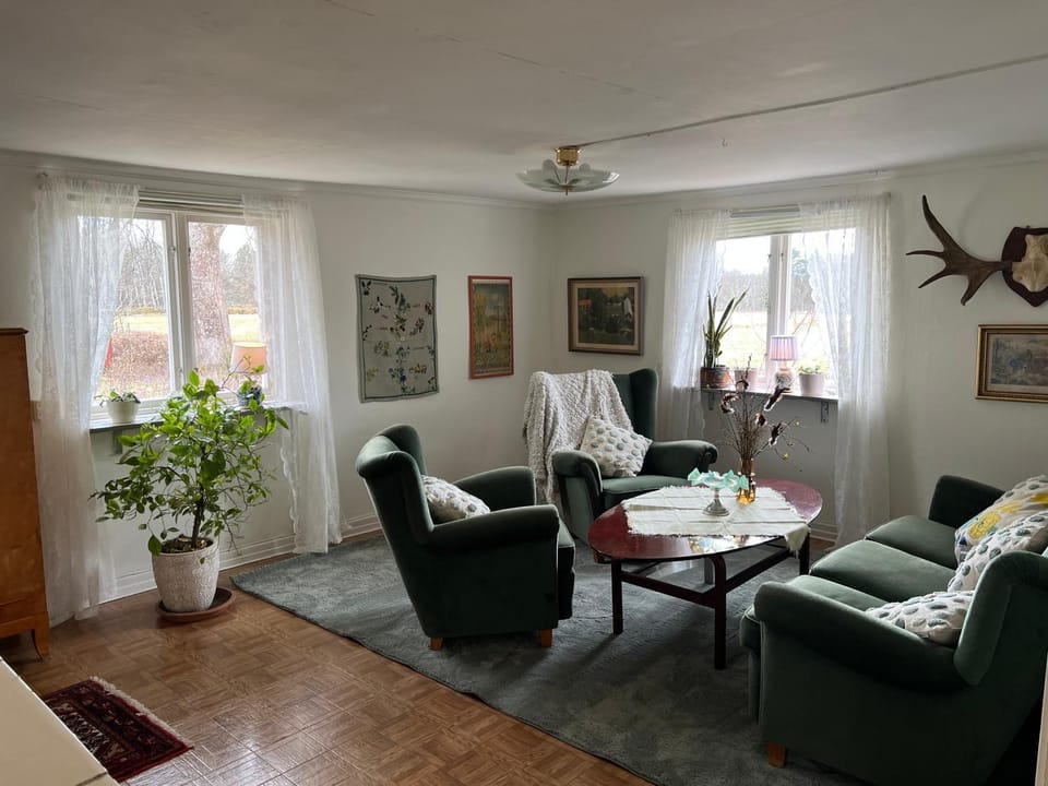 Lantlig idyll nära sjö i Småland House in Denmark