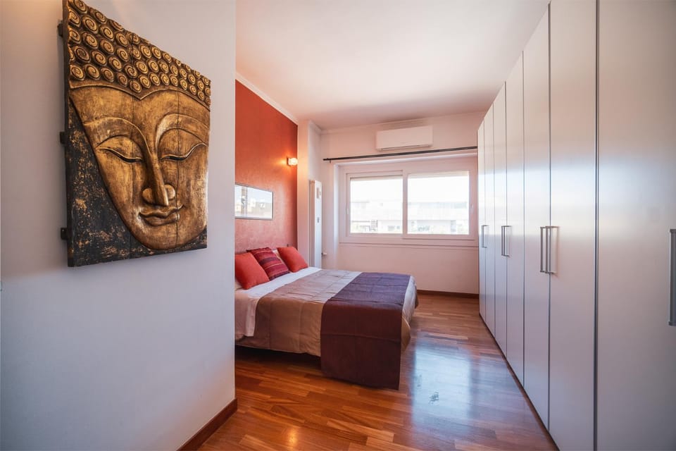 Bed, Photo of the whole room, Bedroom, wardrobe