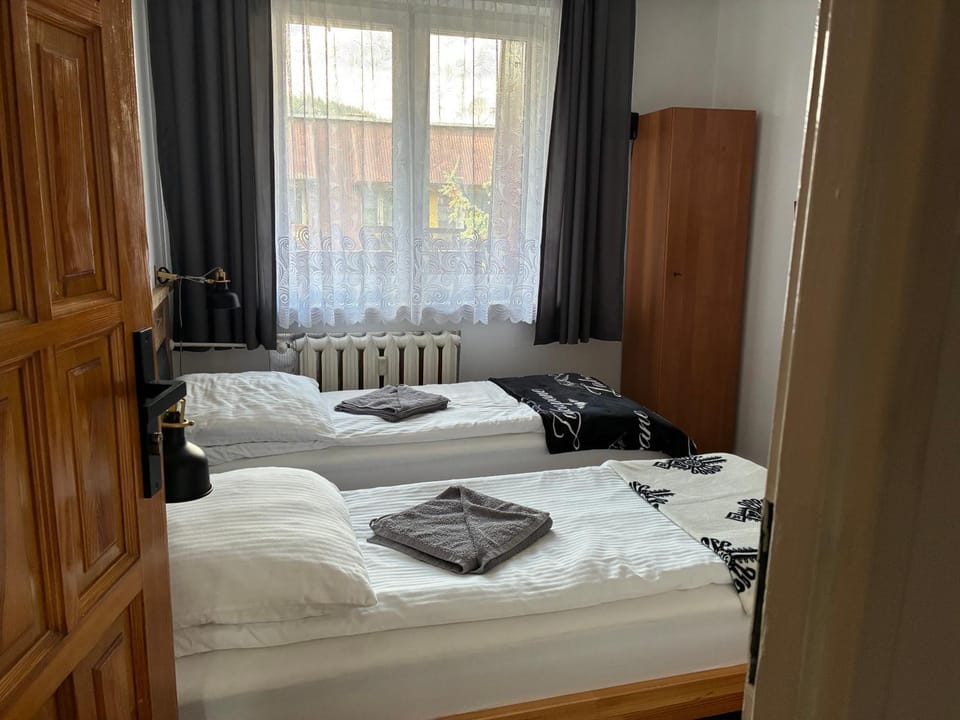 Bed, Photo of the whole room, Bedroom, towels, wardrobe