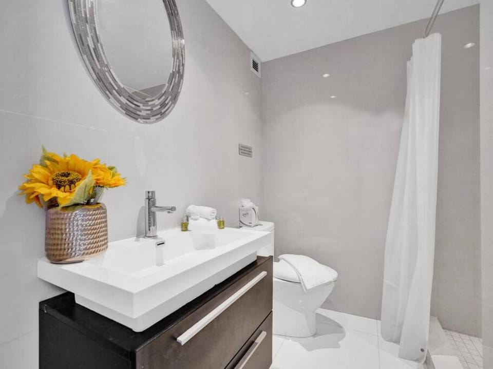 Shower, Toilet, Bathroom, towels