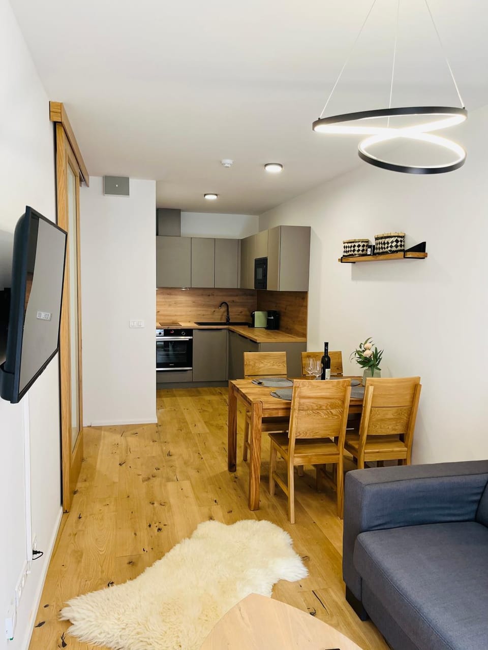 TV and multimedia, Kitchen or kitchenette, Living room, Seating area, Dining area, minibar, pet friendly, stove