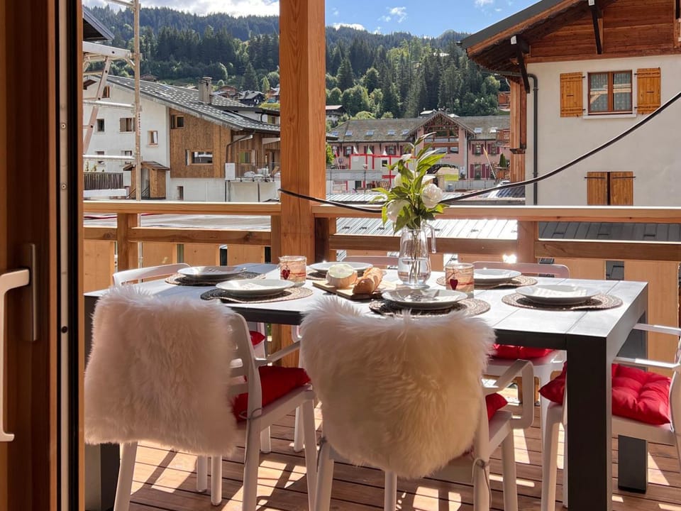 Appartement cosy pour 6 aux Gets avec WIFI et terrasse - FR-1-598-154 Apartment in Les Gets