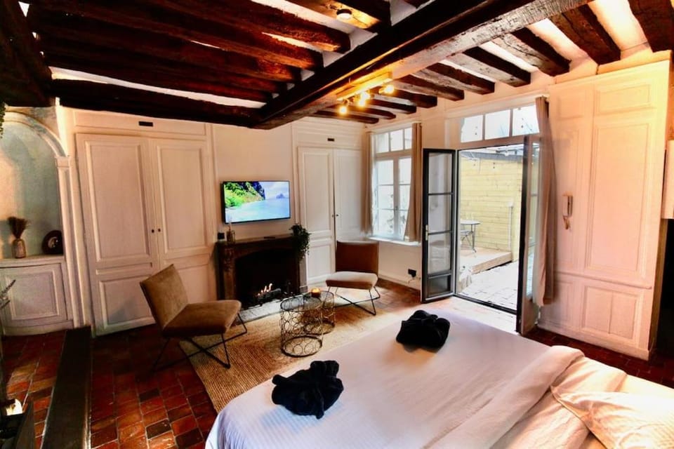 Le Spa Gustave - Sauna, Jacuzzi & Terrasse à Rouen Apartment in Rouen