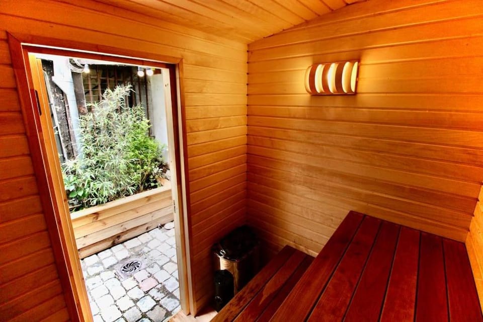 Le Spa Gustave - Sauna, Jacuzzi & Terrasse à Rouen Apartment in Rouen