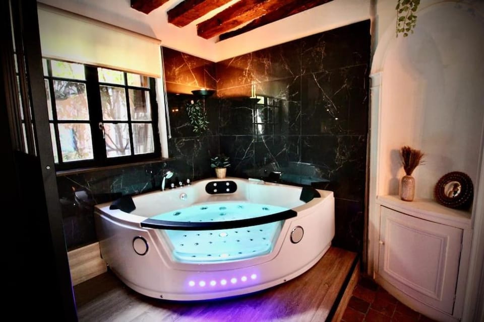 Le Spa Gustave - Sauna, Jacuzzi & Terrasse à Rouen Apartment in Rouen