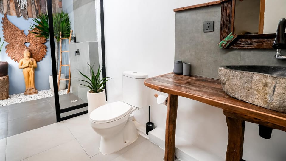 Tropical Stylish Alma Villas 1 Bedroom with Pool and kitchen Apartment in Bali