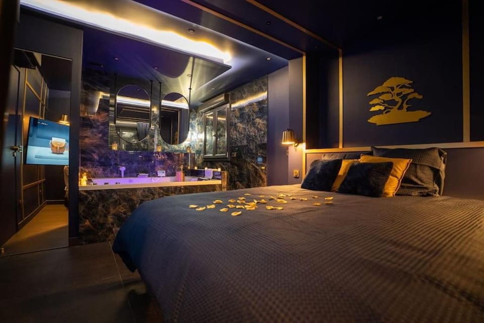 Minka Cocon Atypique avec jacuzzi privé Apartment in Auvergne-Rhône-Alpes