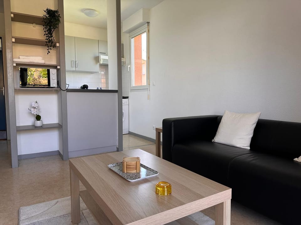 Charming one bedroom apartment, - pres des commerces et tram FIBRE wifi, Airbus MEET super location Apartment in Toulouse