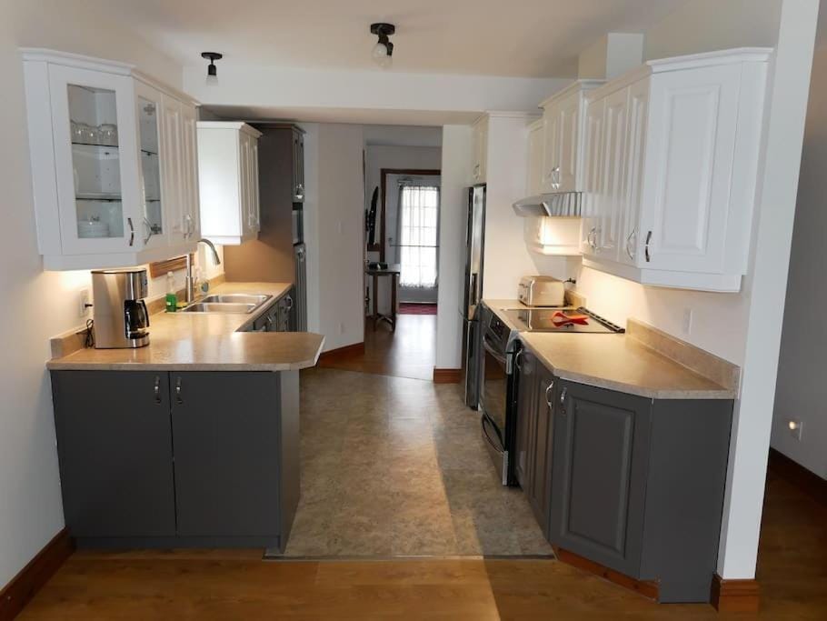 Equipped condo du lac St-Pierre à Mont-Carmel, Kamouraska RCM Apartment in Maine