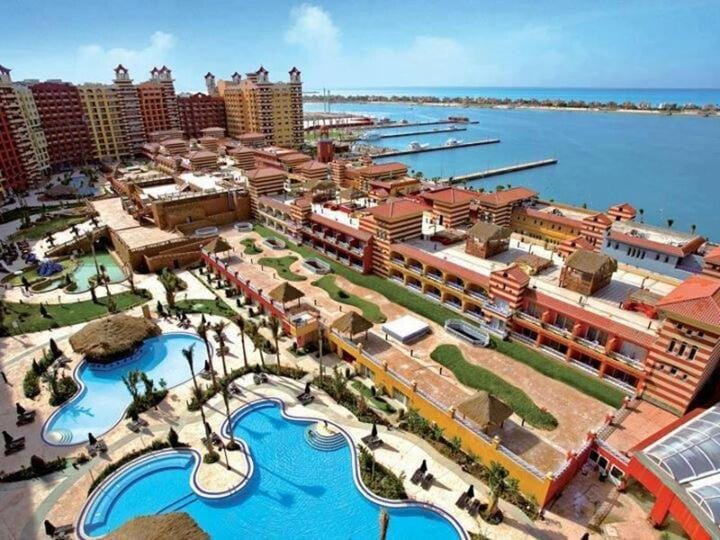 PORTO MARINA TOWERS SEA & POOL VIEW North Coast Apartment in Egypt