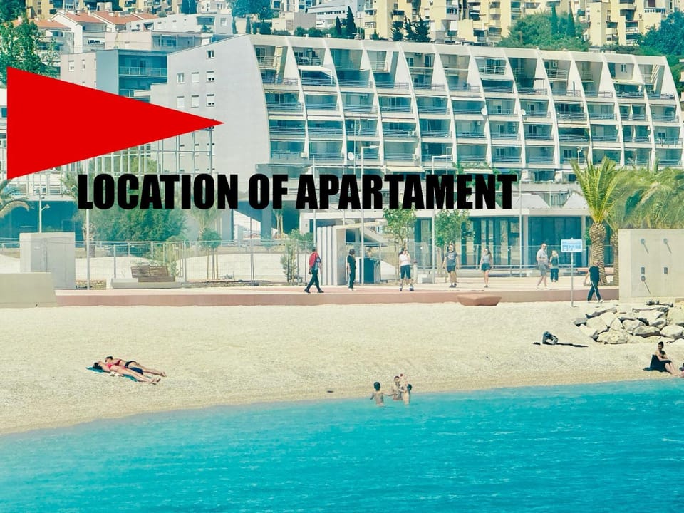 Lodore del mare at most beautiful beach Znjan Apartment in Split