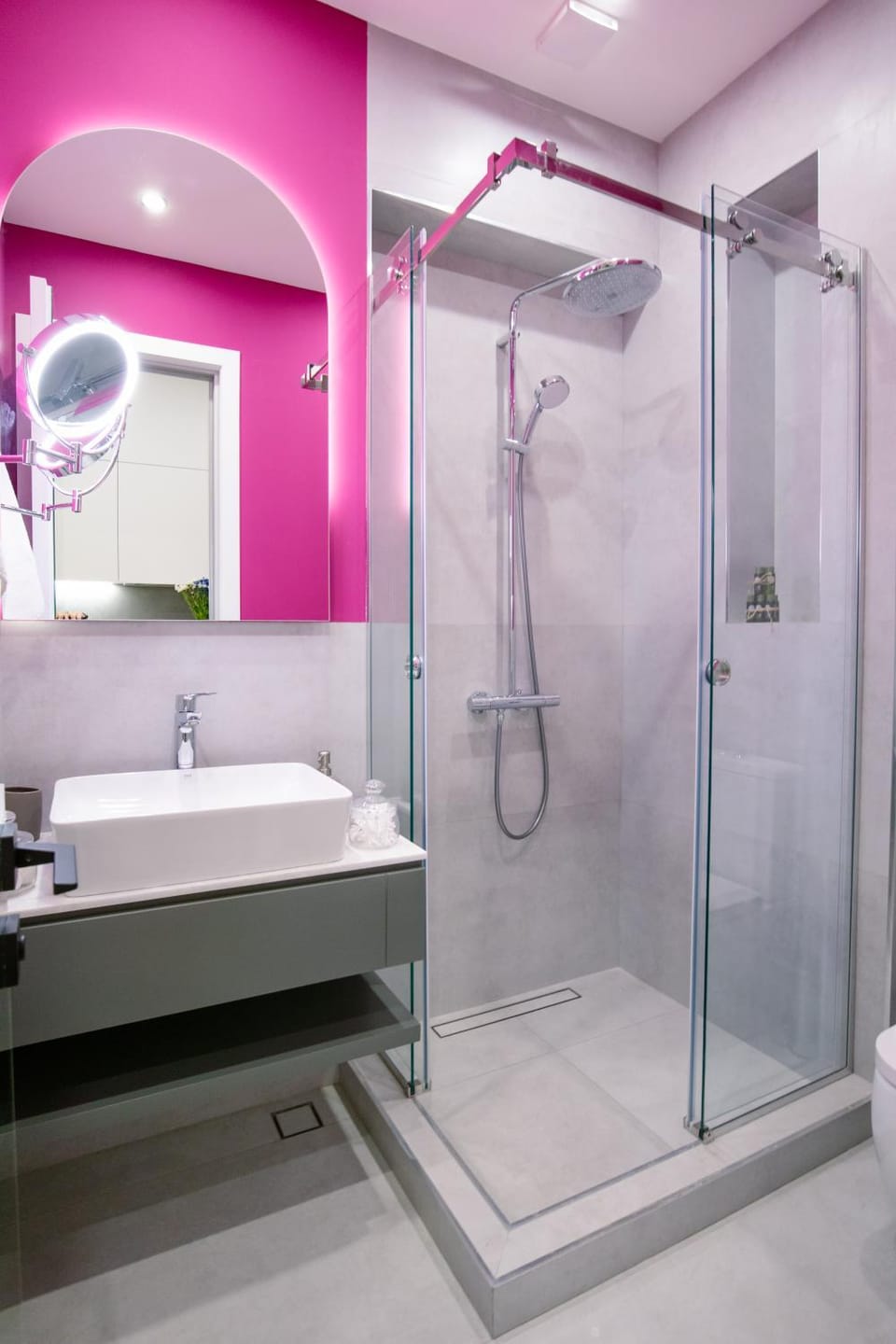 Shower, Bathroom, towels