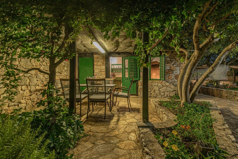 Patio, Spring, Garden, Garden view