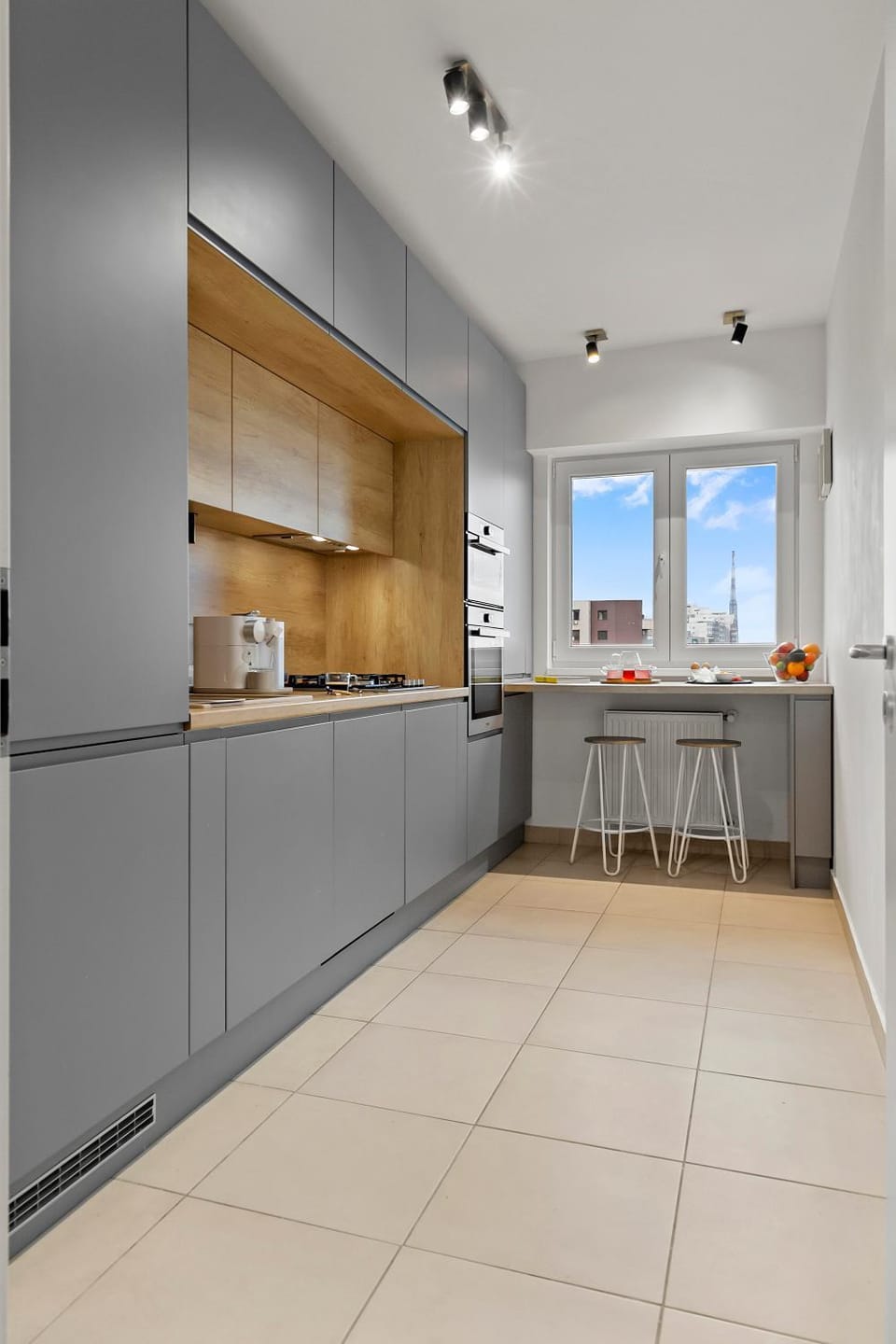 Coffee/tea facilities, Kitchen or kitchenette, City view, City view, dishwasher, minibar, pet friendly, stove, toaster, kitchen