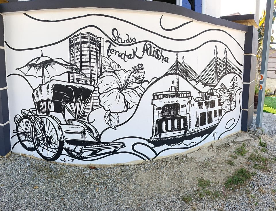 Studio Teratak Alisha Permatang Pauh House in Penang
