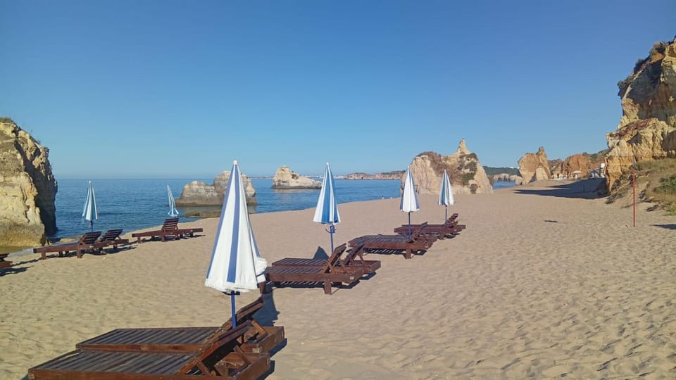 Beach, sunbed