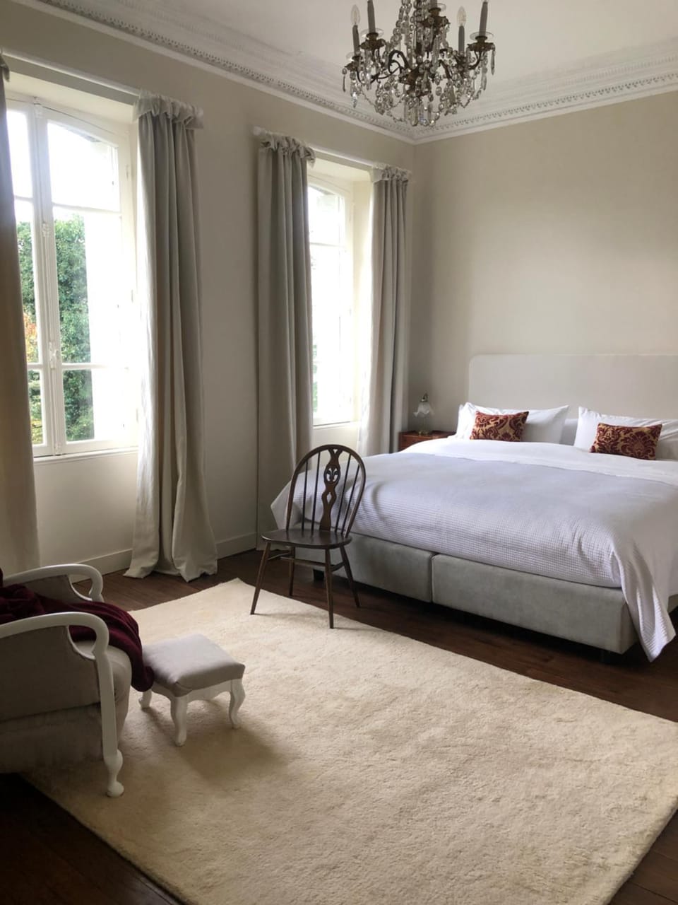 Seating area, Bedroom