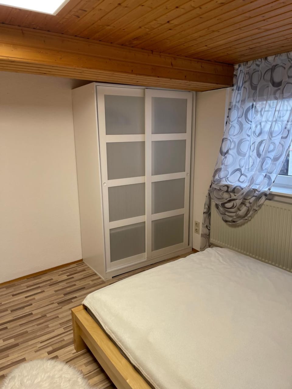 Bed, Photo of the whole room, Bedroom, wardrobe