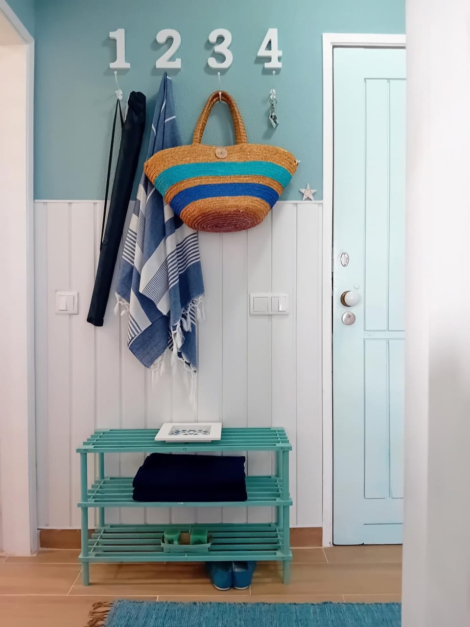 CoralBlu, stylish beachside flat - Fast Wi-Fi Apartment in Faro District