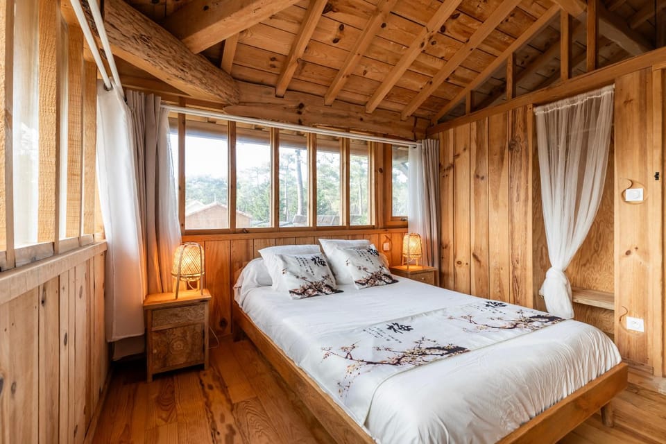 Property building, Living room, Bedroom