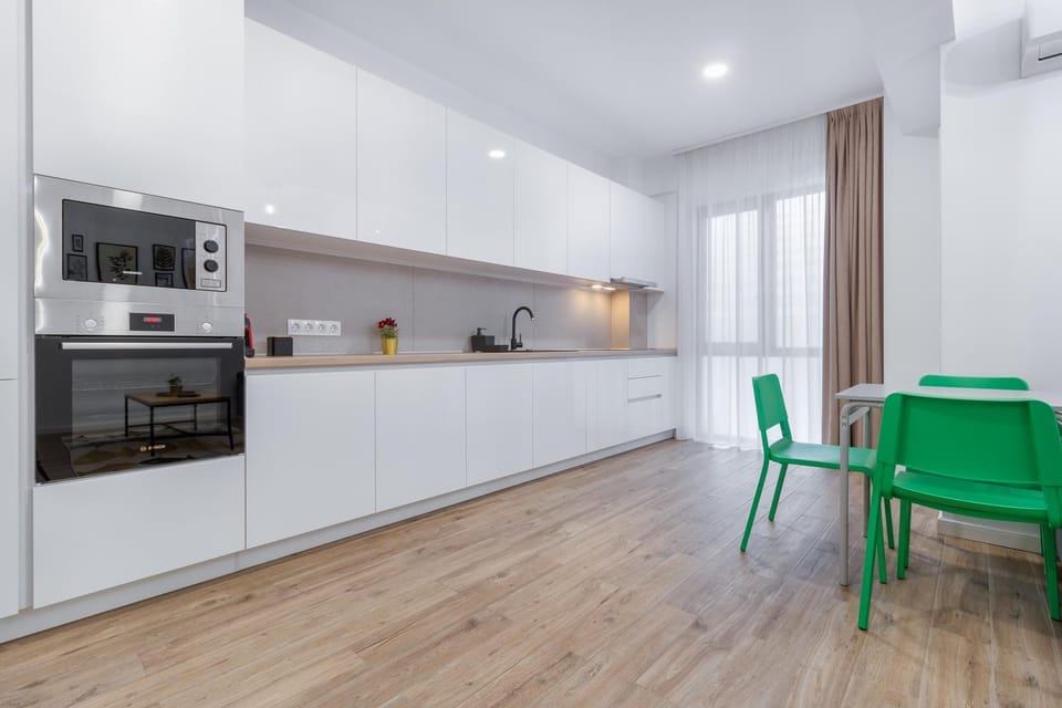 Coffee/tea facilities, Kitchen or kitchenette, Living room, Seating area, Dining area, dishwasher, minibar, pet friendly, stove