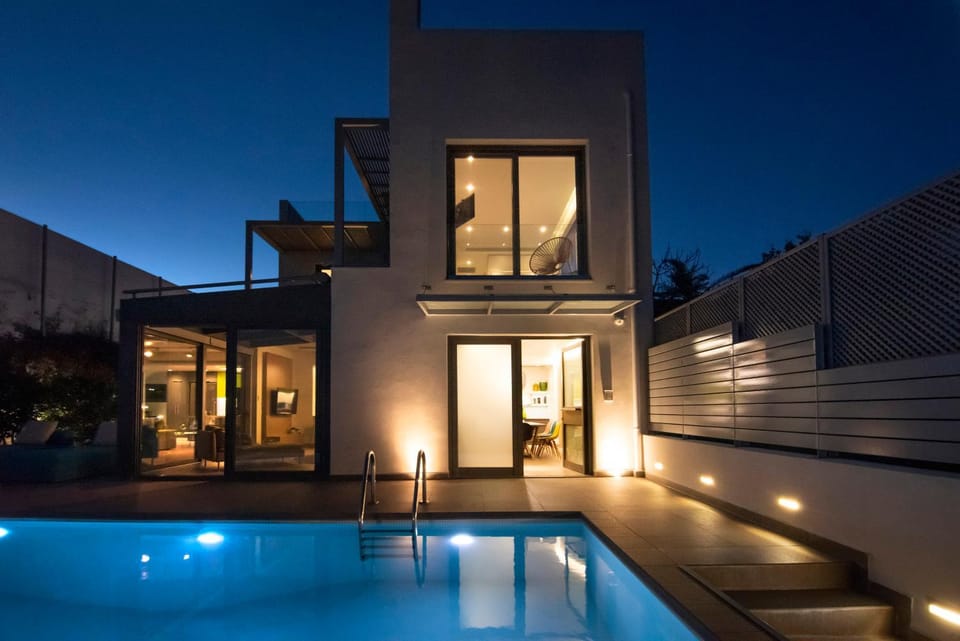 Property building, Facade/entrance, Swimming pool