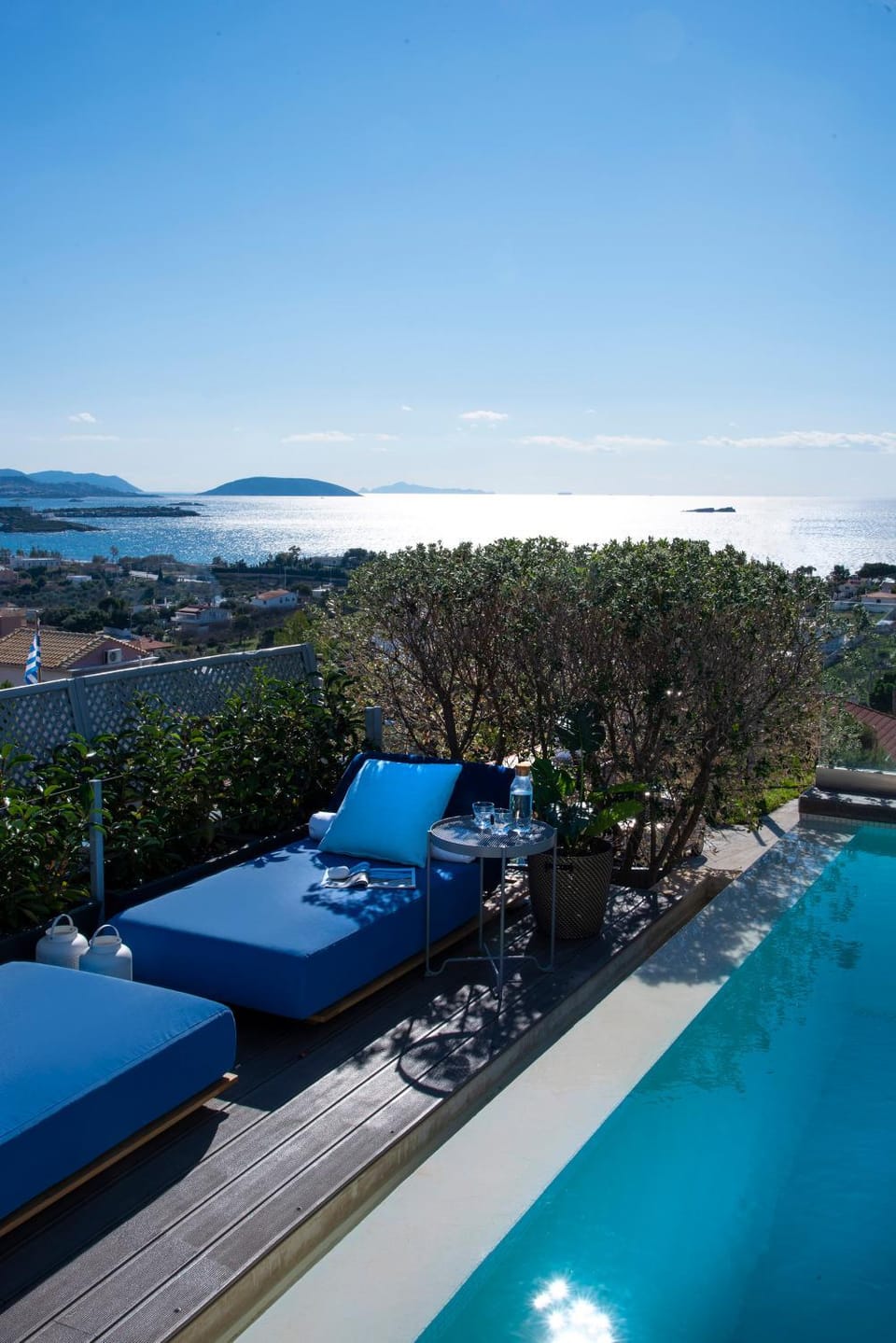 Patio, Sea view, Swimming pool