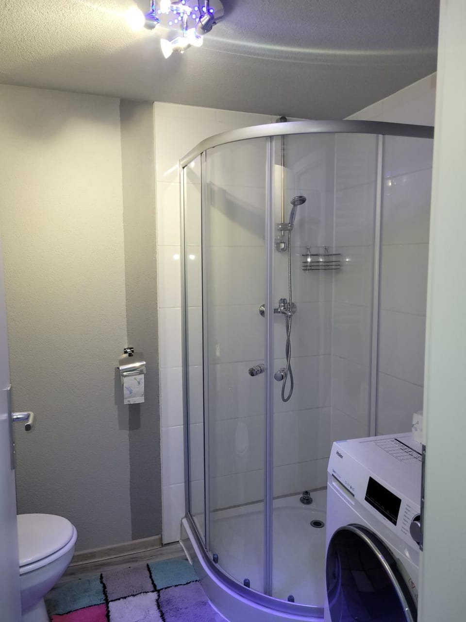 Bathroom, Living room