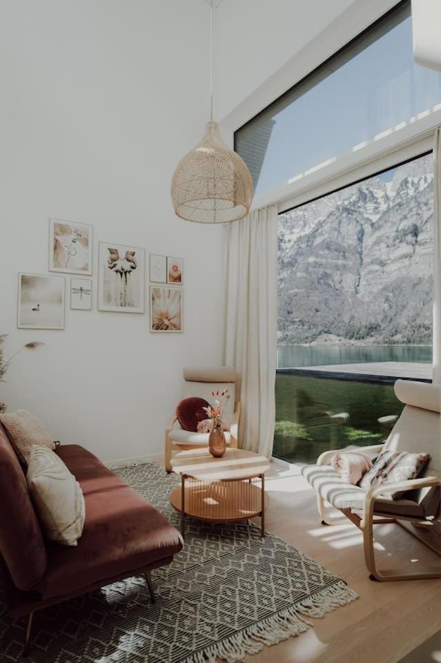 Natural landscape, Living room, Mountain view