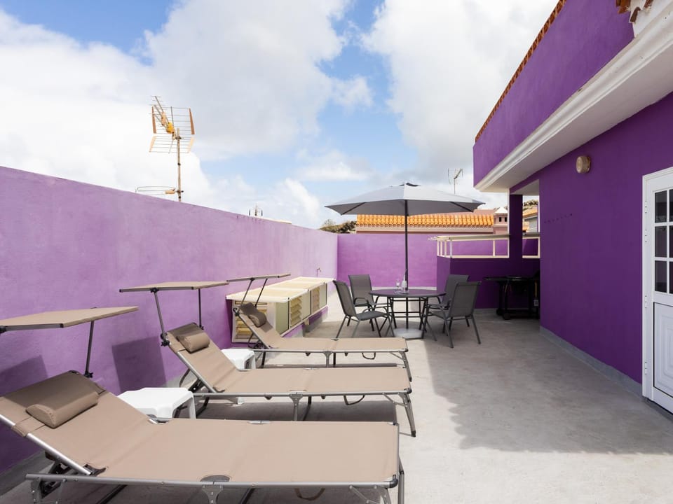 BBQ facilities, Balcony/Terrace, Balcony/Terrace, Dining area, sunbed