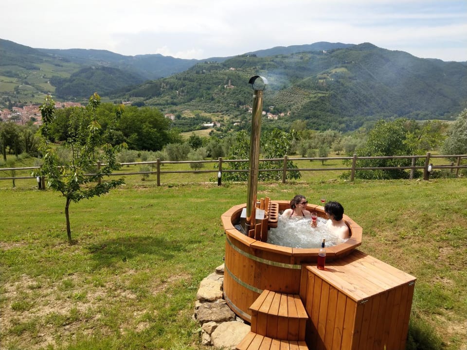 Hot Tub, Mountain view