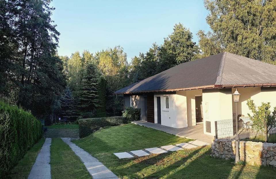 Property building, Garden view