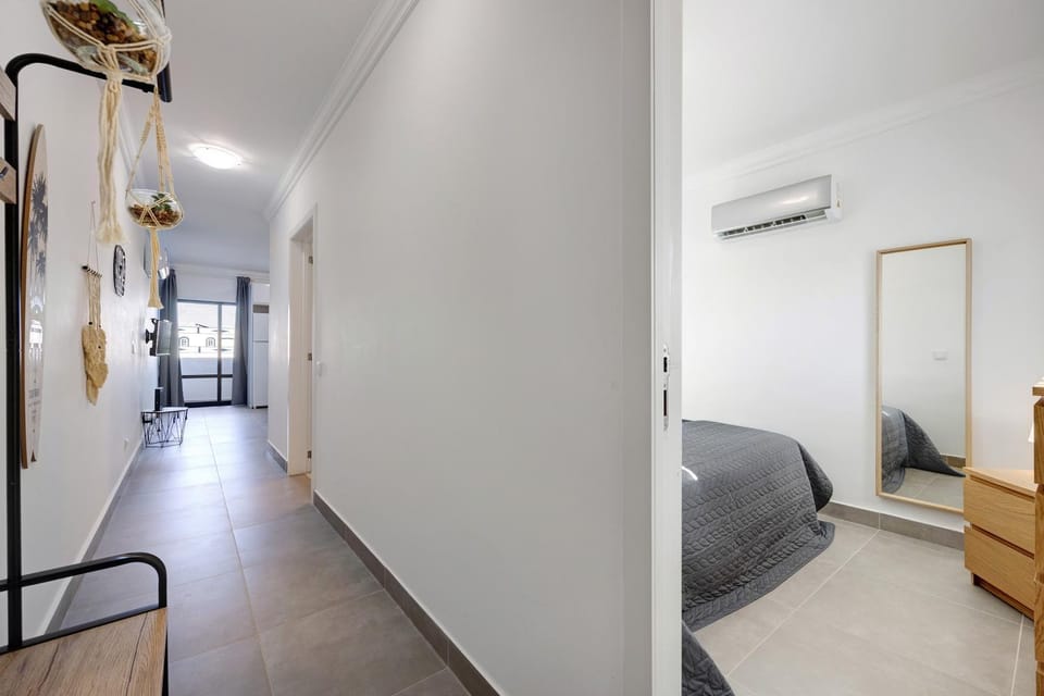 Property building, Living room, Bedroom