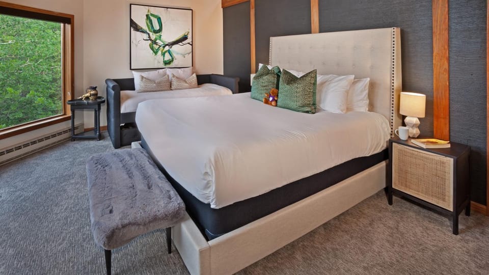 Bed, View (from property/room), Bedroom, furniture