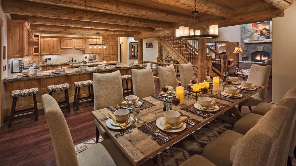 Dining area, furniture, storage, kitchen