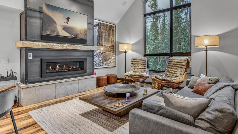 TV and multimedia, Seating area, fireplace, furniture