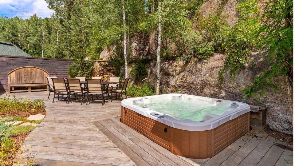 Patio, Hot Tub, Seating area, Open Air Bath